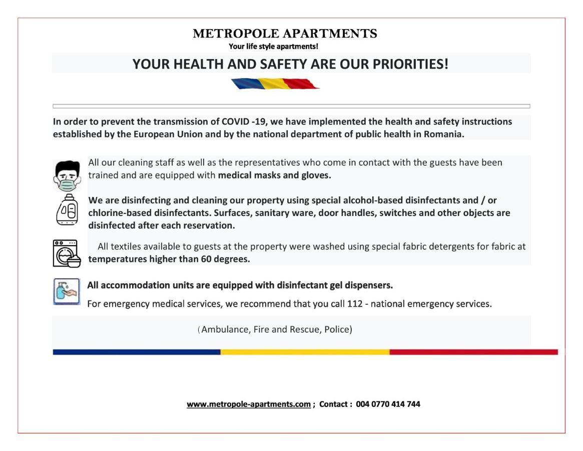 Metropole Apartments Royal Residence 부쿠레슈티 외부 사진